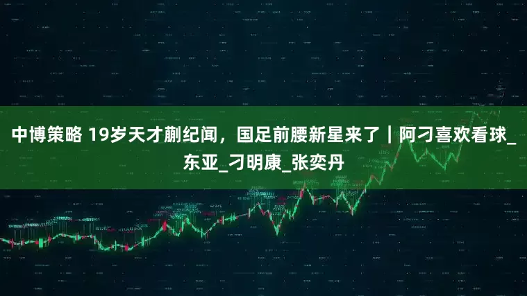 中博策略 19岁天才蒯纪闻，国足前腰新星来了｜阿刁喜欢看球_东亚_刁明康_张奕丹